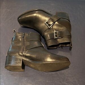 Barneys New York Black Ankle Boots.  like new Euro 37